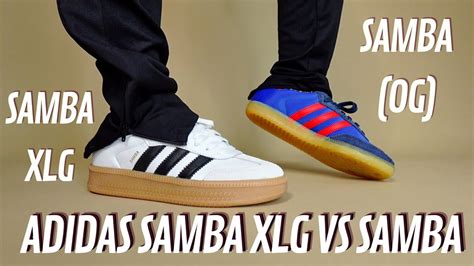 Adidas Samba XLG vs Adidas Samba OG vs Adidas Sambae.